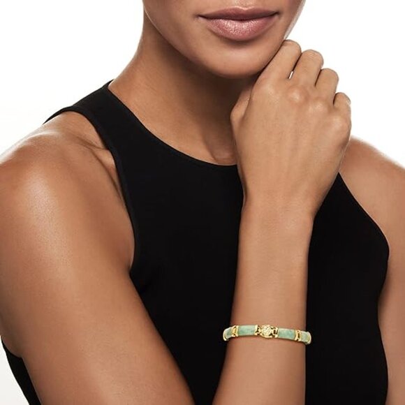 Neiman Marcus Ross Simons Jade Serenity Bracelet - Picture 7 of 7
